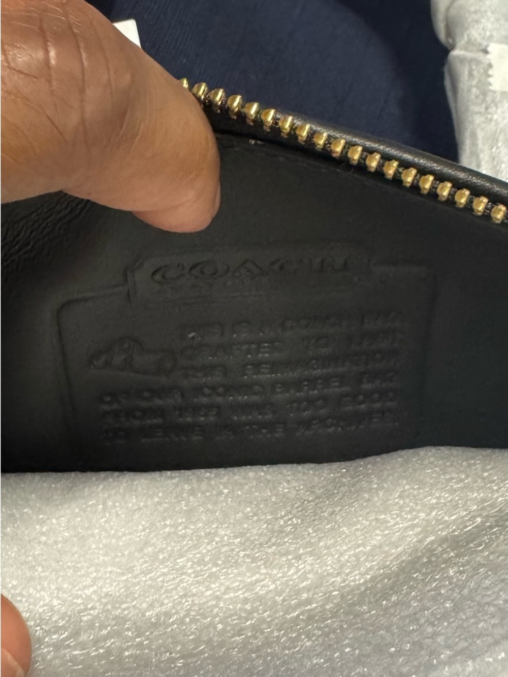 Coach Black Satchel with Double Top Handles - Picture 2 of 4